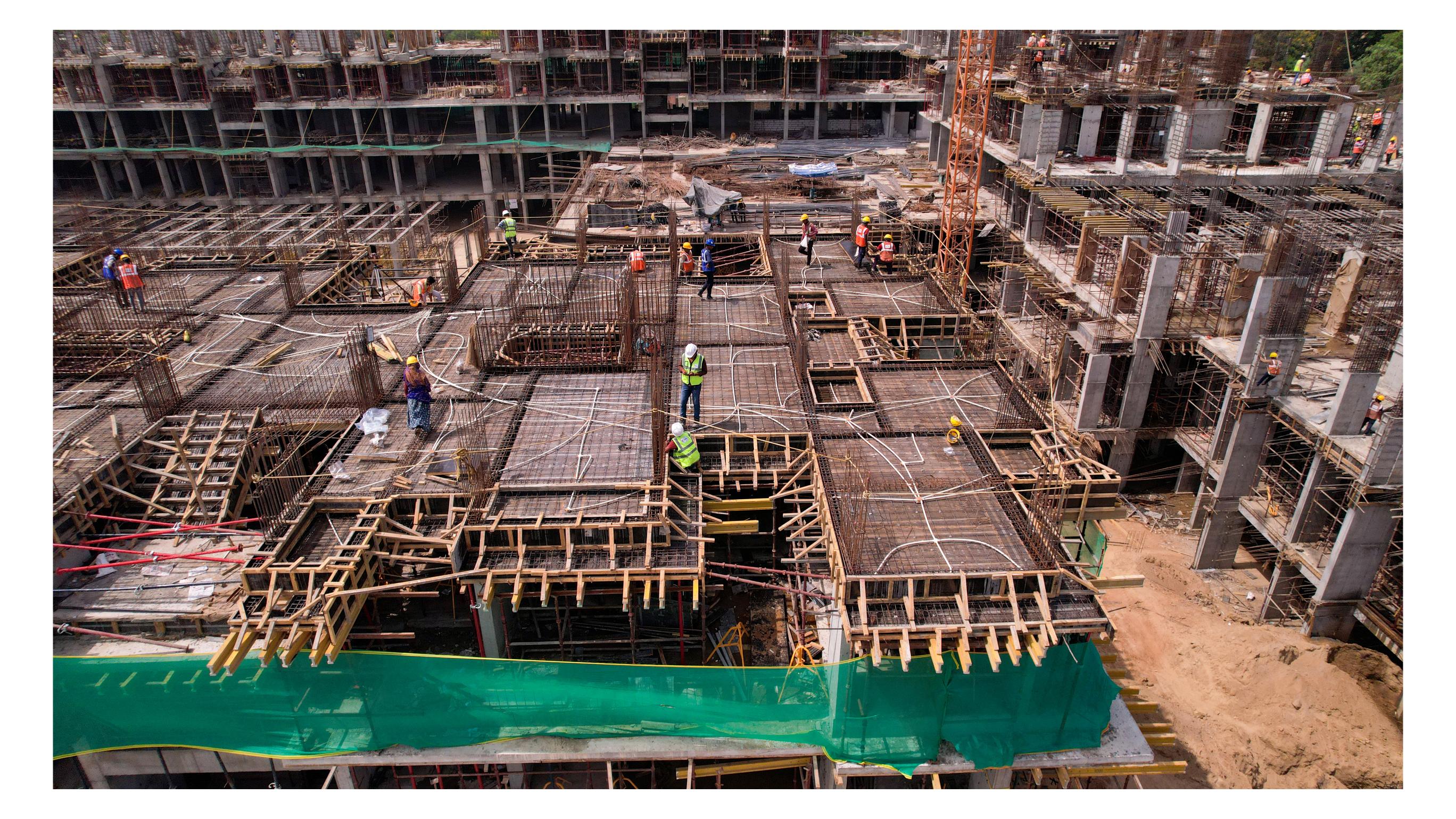 Construction progress 4