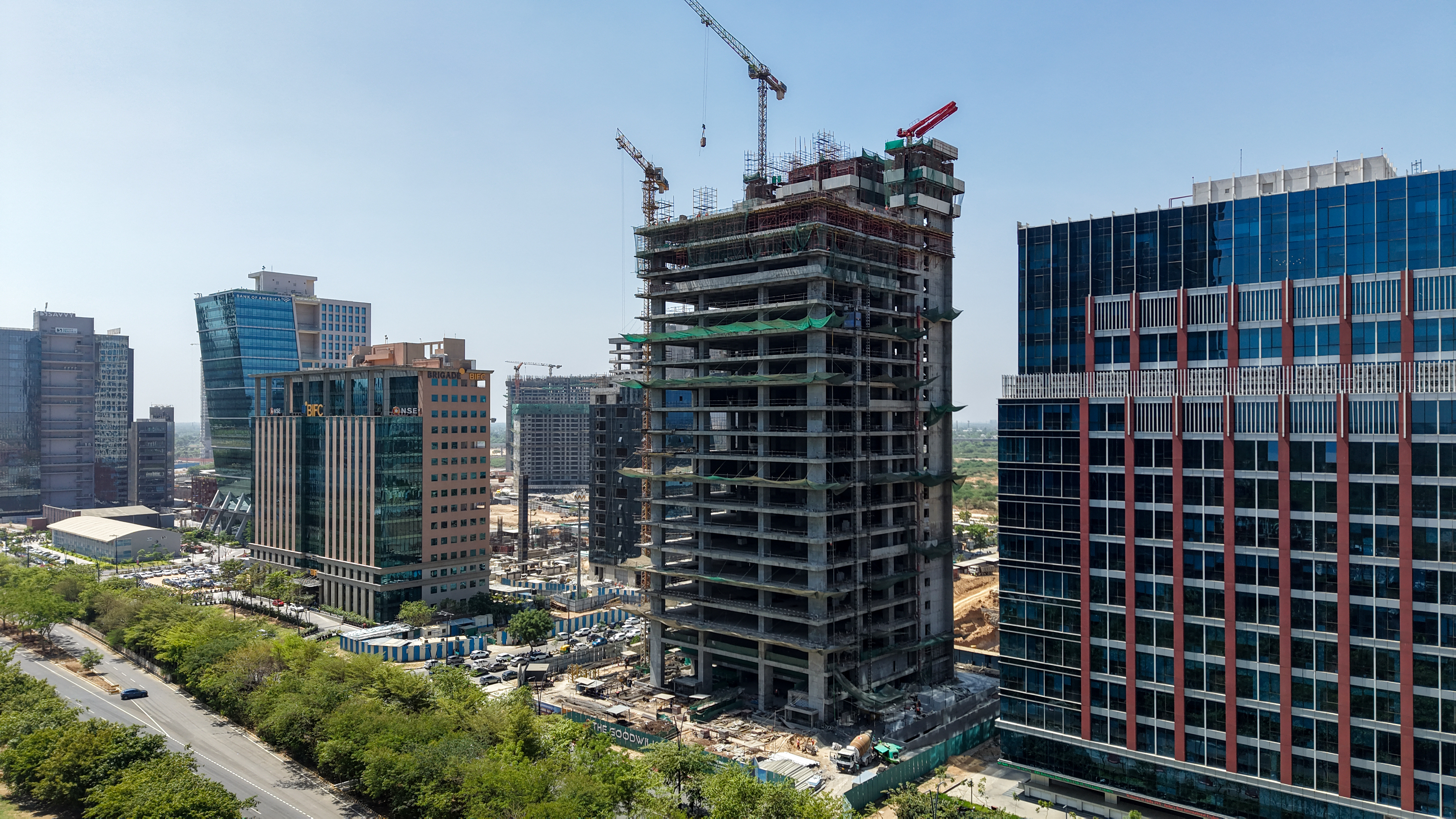 Construction progress 4