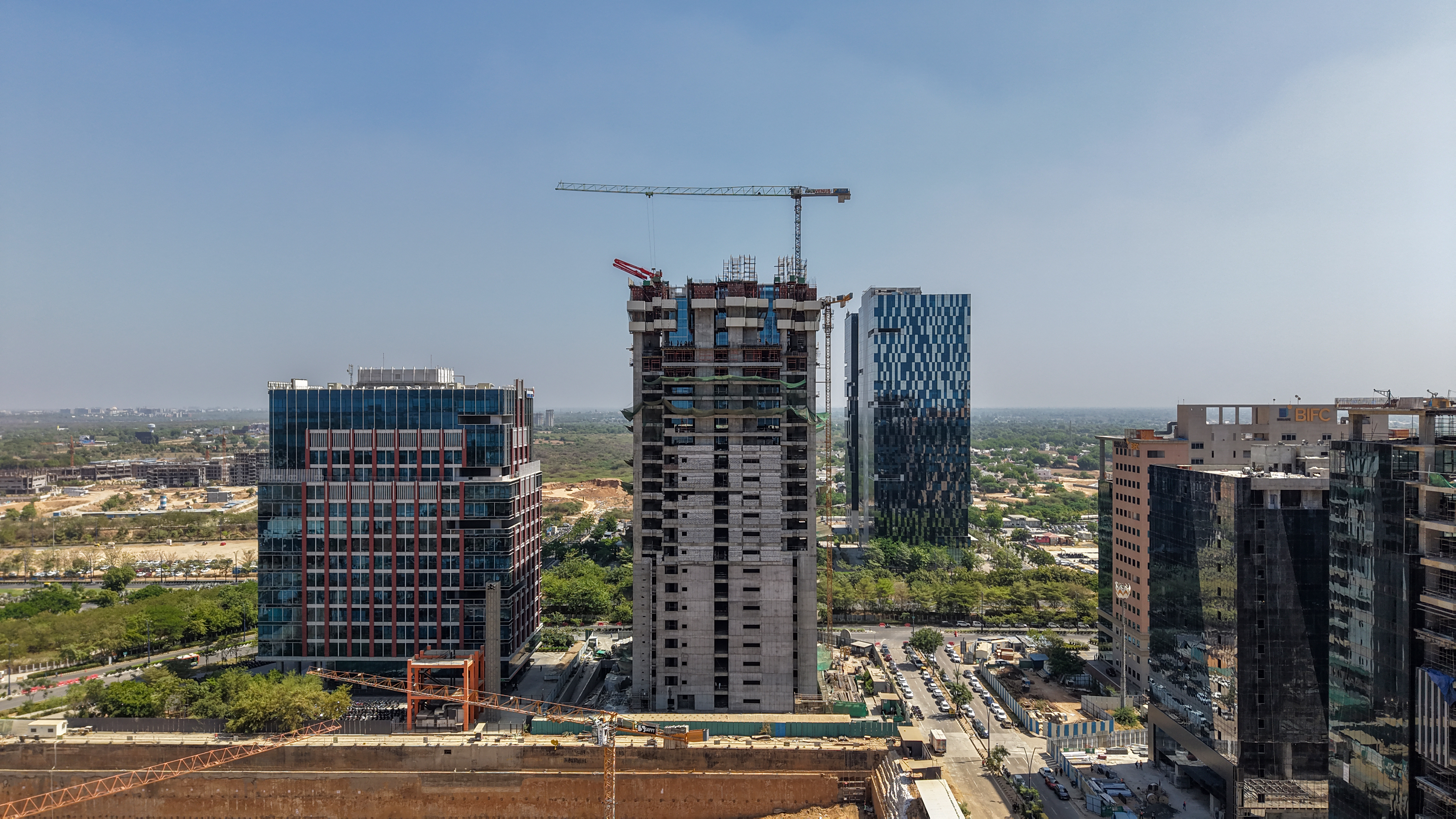 Construction progress 1